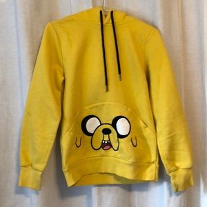 Yellow Adventure Time Jake Hoodie